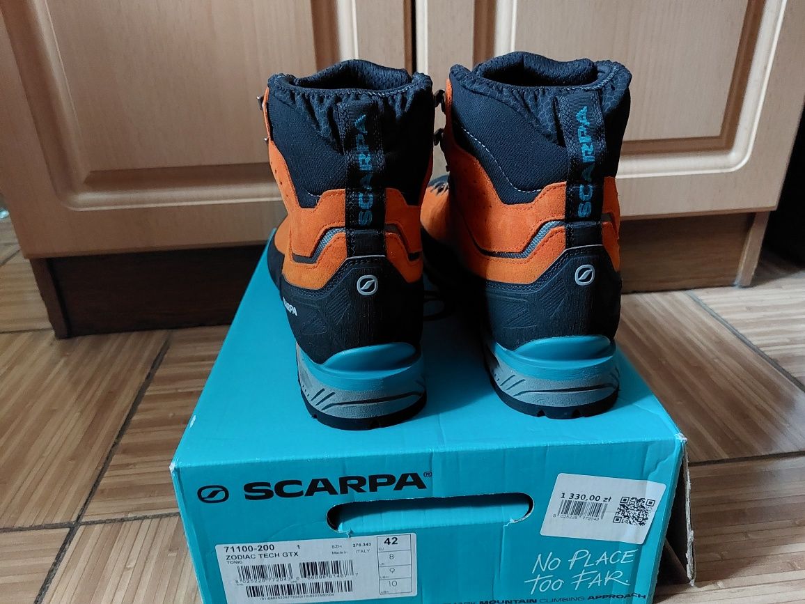 Buty Scarpa Zodiac Tech GTX tonic 42 męskie