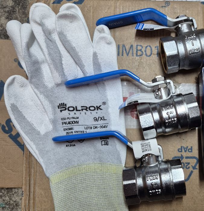 6 sztuk zawórów kulowych DN 25 - 1" | kulówka | zawór | 1 cal + gratis