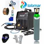 Migomat inwertorowy spawarka SPARTUS MIG / MAG / MMA / TIG  3W1 ZESTAW