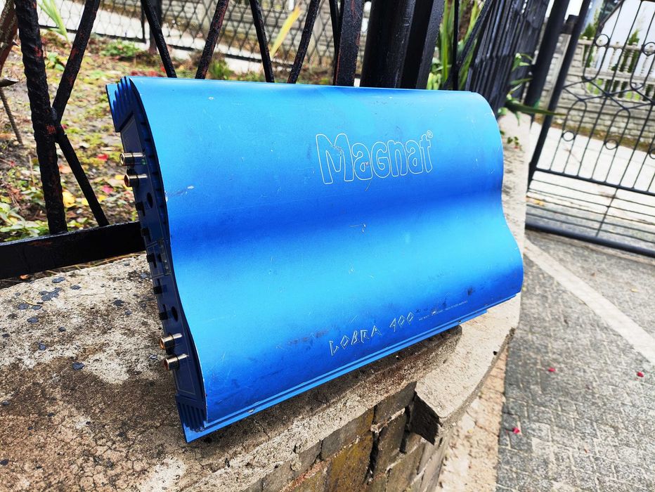 Wzmacniacz samochodowy 4 kanałowy Magnat Cobra 400, Wysyłka darmowa!