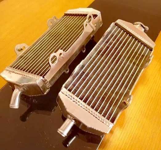 Radiadores  KTM 400, 450, 525 SX/MXC/EXC de 2003 a 2007 Alumínio