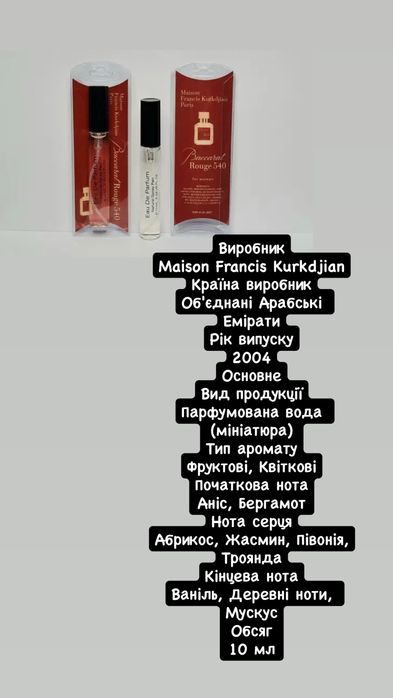 Акція  набір з 5 ароматів