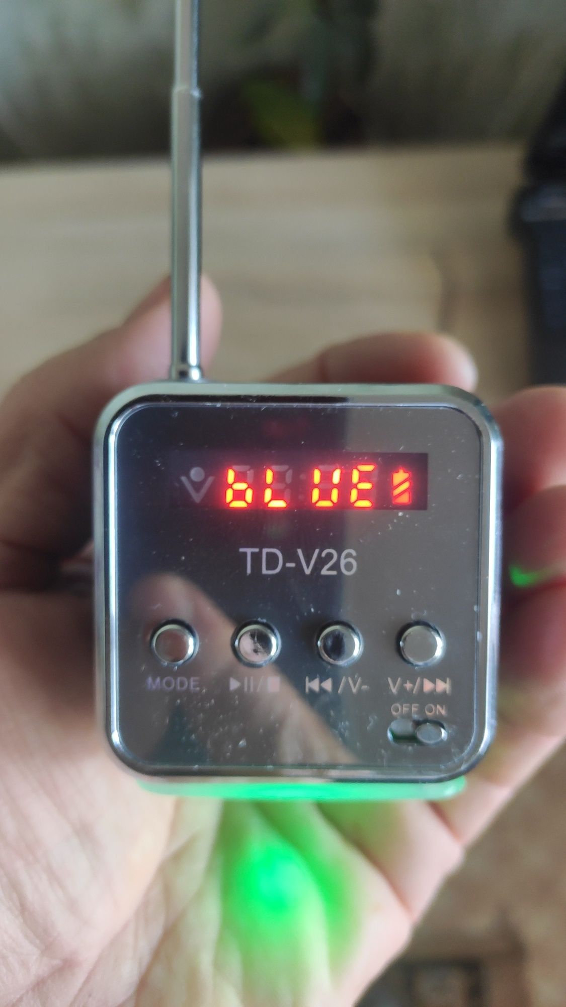 Bluetooth  цифрова колонка FM радио USB AUX TF мини динамик блютуз