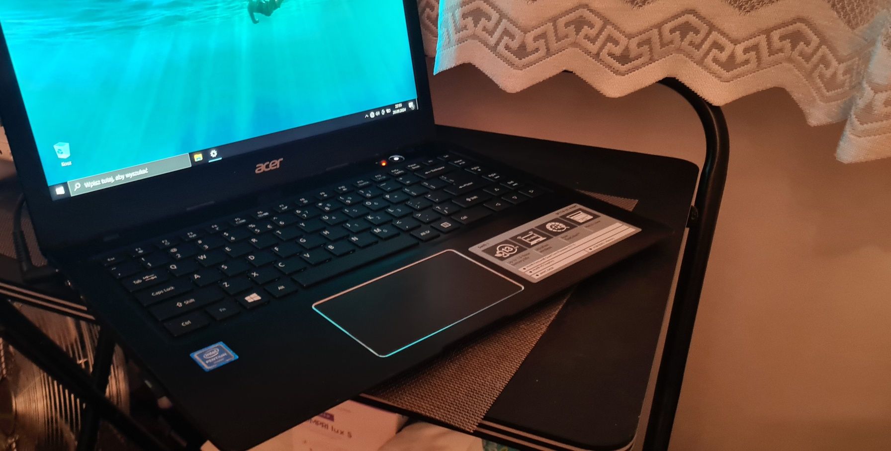 Acer Swift 1 14"/ Pentium Quad-Core / 128GB / Bateria 10 Godzin / W10