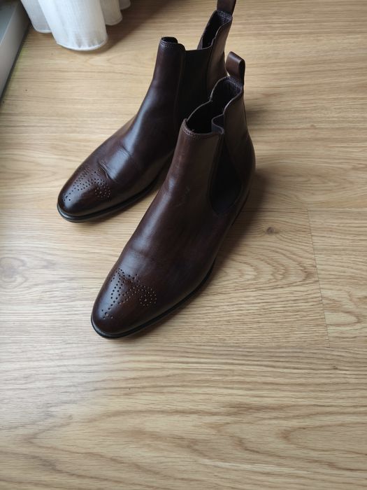 Botas ECCO em pele como novas - 43