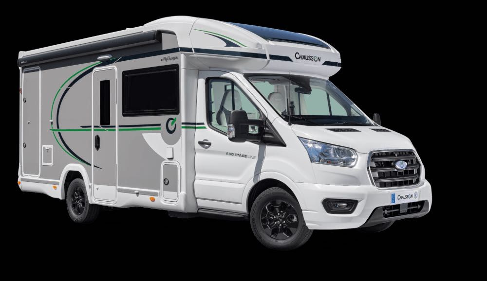 Wynajem Kampera Chausson 720 Model 2025 komfortowy, bogato wyposażony.