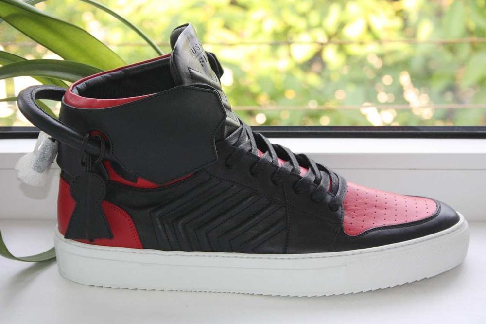 США! Кроссовки Buscemi X Ronnie Fieg (37р 39р) (BS1110FSP15-RED/BLK)
