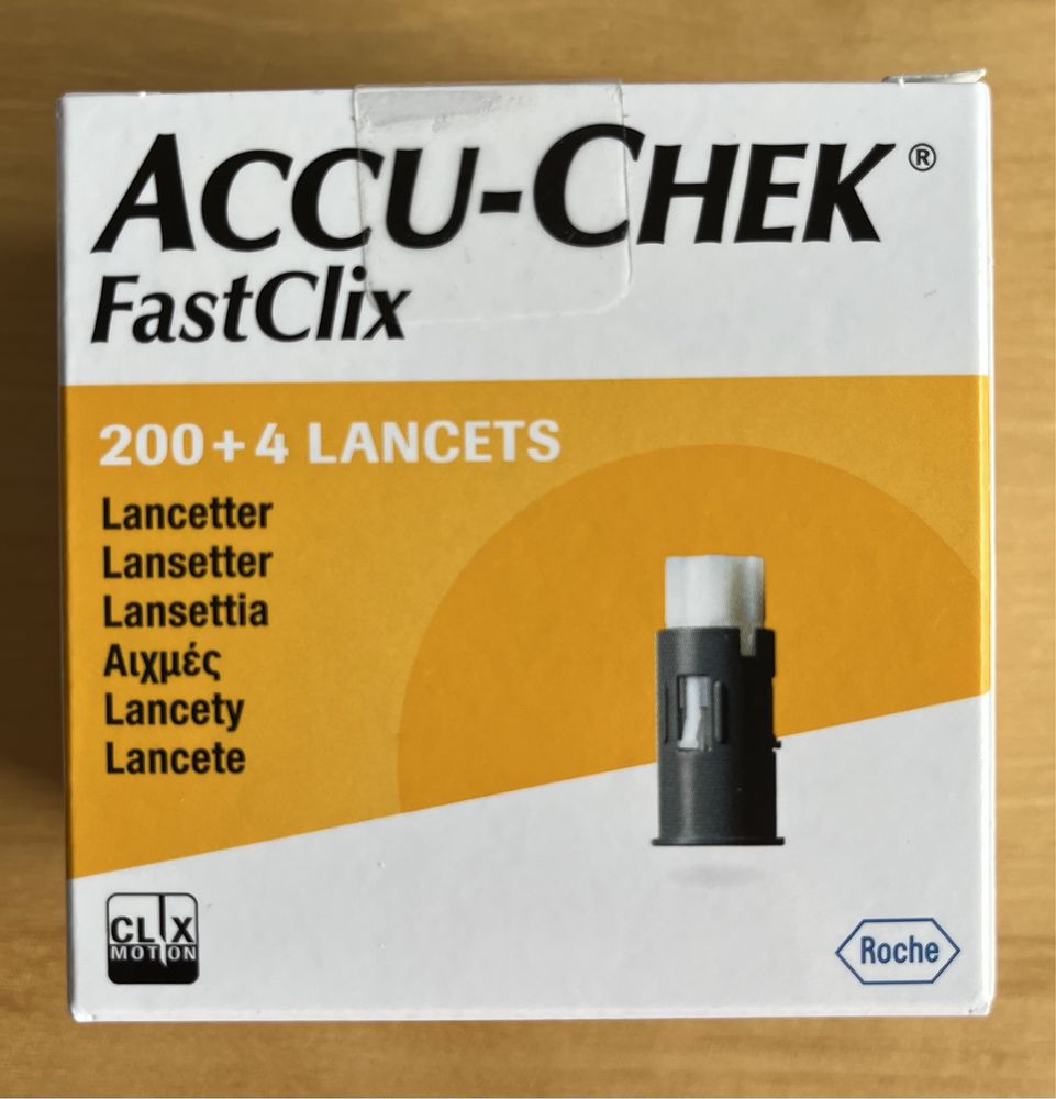 Lancety Accu-Chek FastClix 200+4