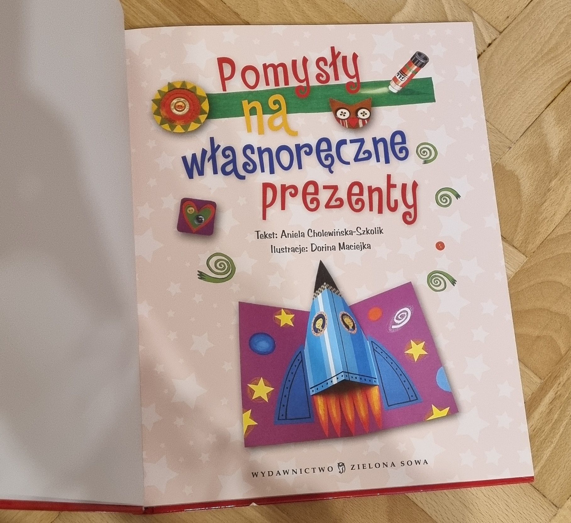 Książka dla dziecka Pomysł na własnoręczne prezent