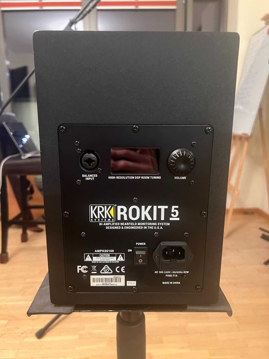 Krk Rokit RP5 g4 + Kable XRL + 2x Statyw