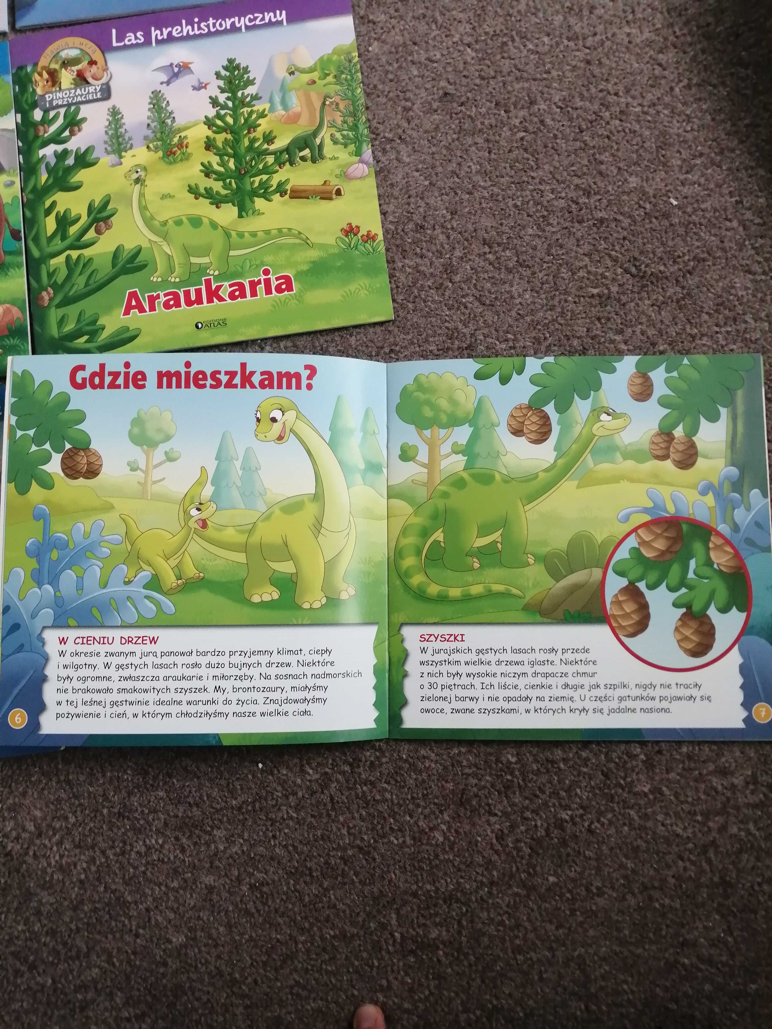 Książeczki o dinozaurach