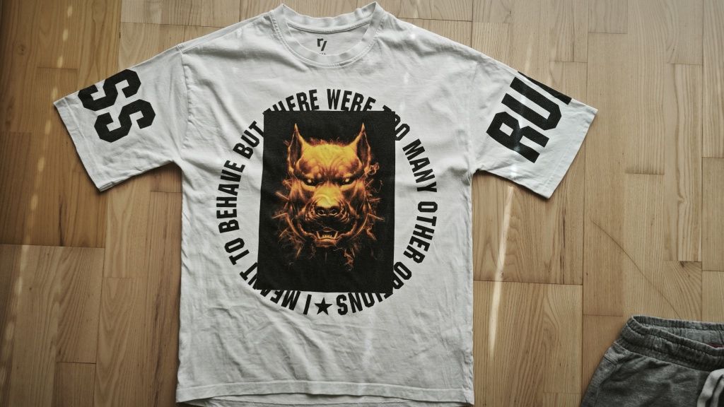 T-shirt biały chłopięcy Reporter Young 164