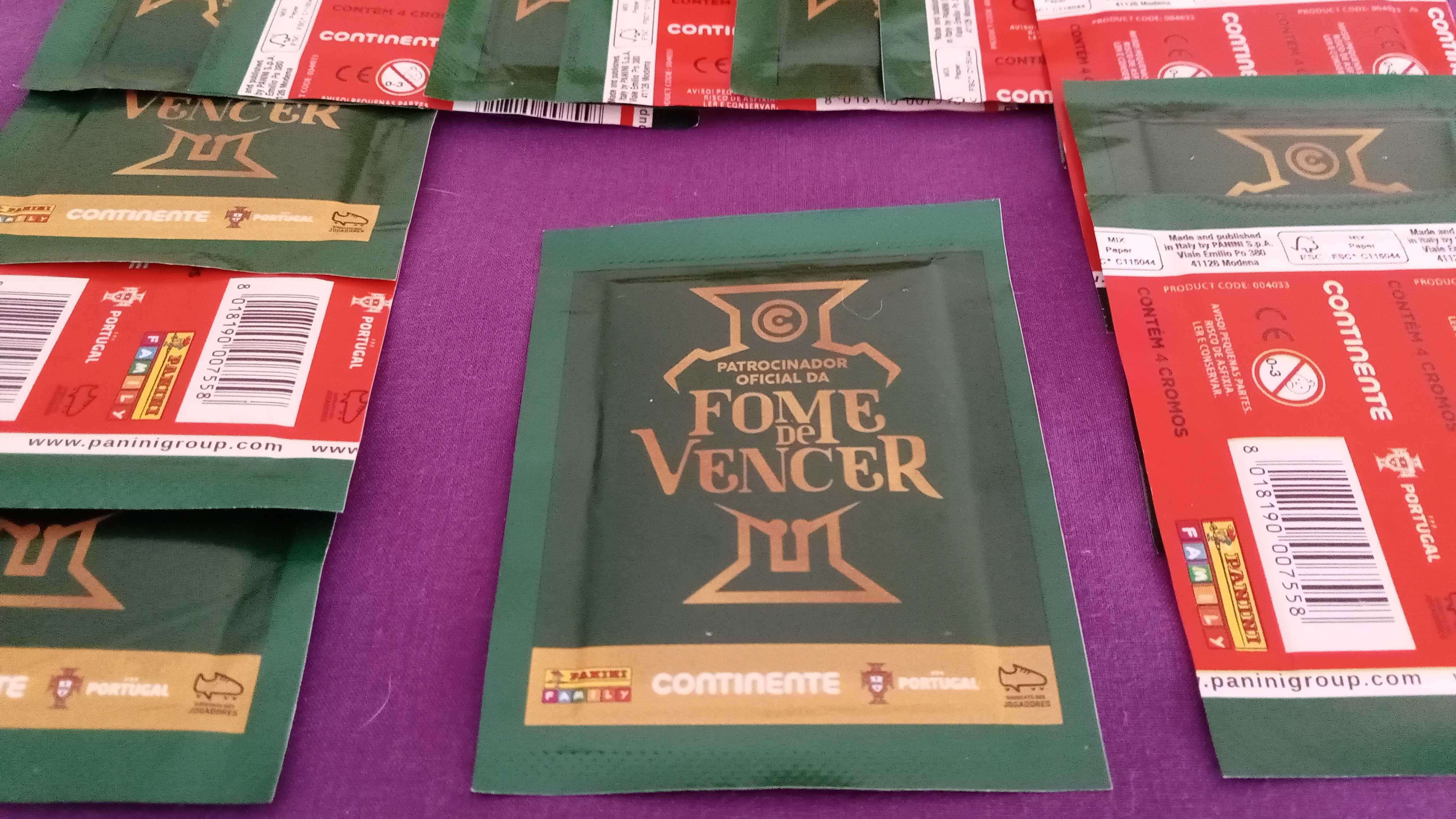 Saquetas fome de vencer 2021 troco por Heróis Cidade, disks infinity