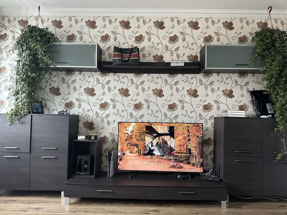 Meblościanka duża szafka pod RTV telewizor 2 komody + wiszace szafki