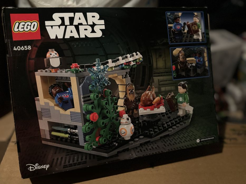 40658 Star Wars - Świąteczna diorama z Sokołem Millennium