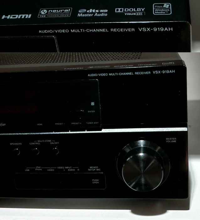 Amplituner AV Pioneer VSX-919AH 7.1 THX Surround Master Audio 7 x 140W