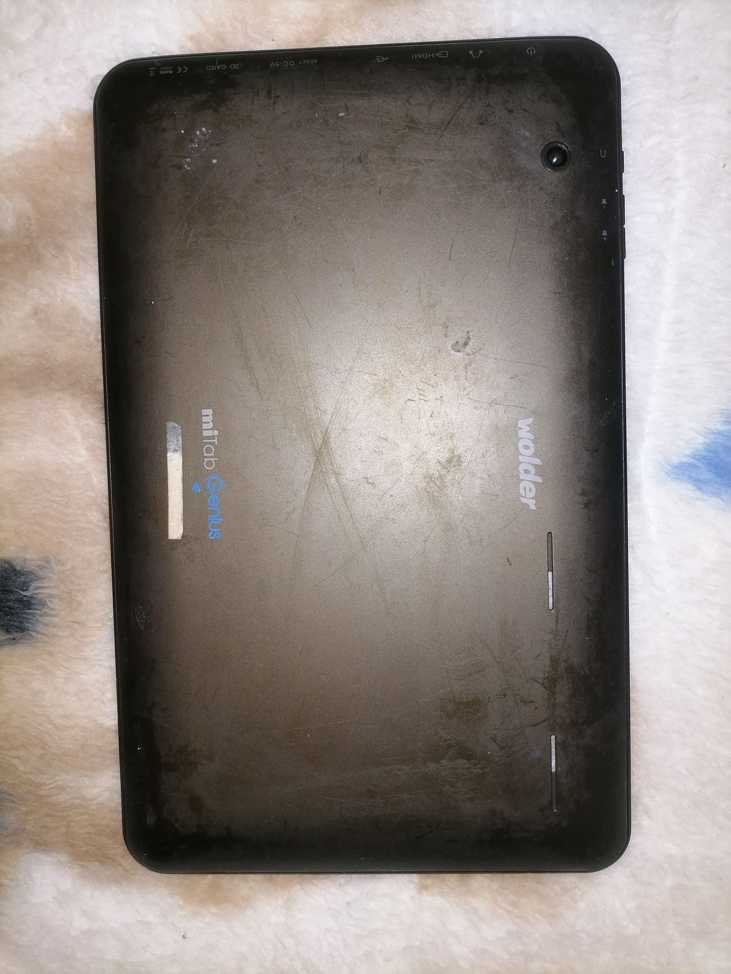 Tablet para peças ou arranjo