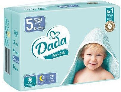 Pieluszki ,,5" Dada Extra Soft NOWE