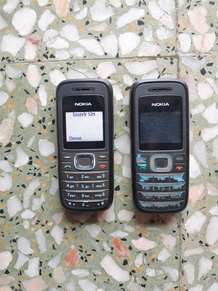 Nokia 1100, 1112, 1200, 1208, 1209, 1600, 1616 e 1800 funcionais