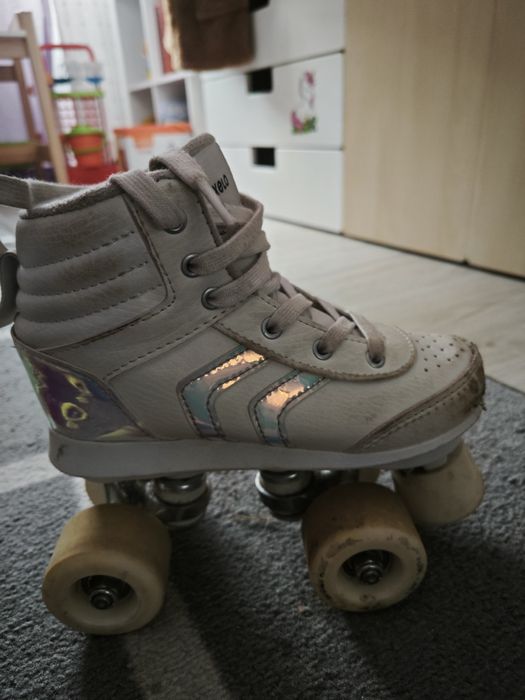 Patins criança brancos