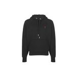 Худі AMI Paris Heart Logo Hoodie Black