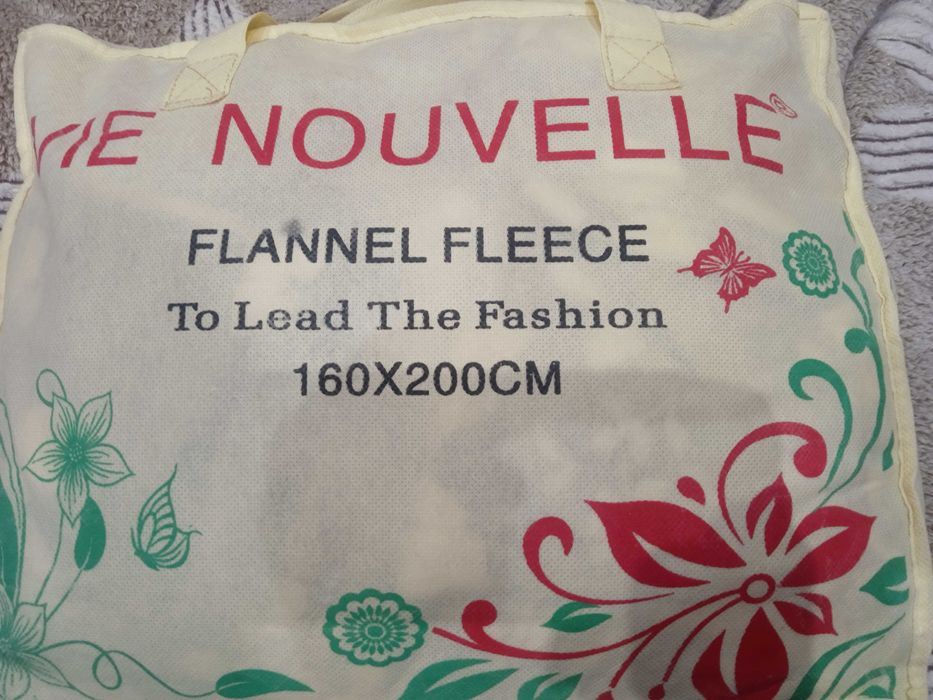 Плед 160х200 см, фланель