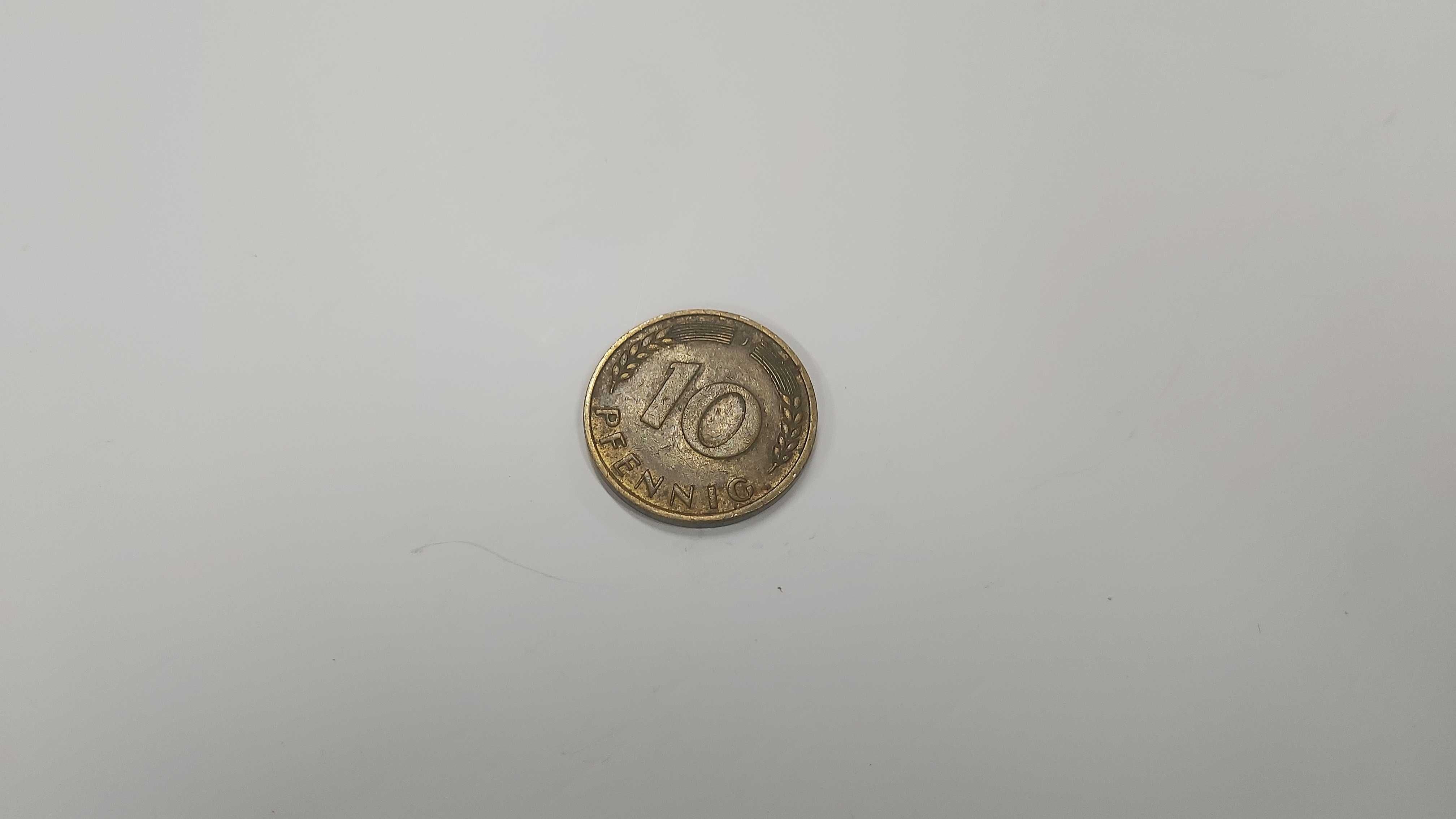 Moneta 10 Phennig 1950 Republika Federalna Niemcy