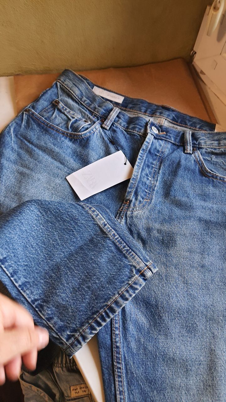 Джинси Zara Slim Cropped -fit M L 40 42