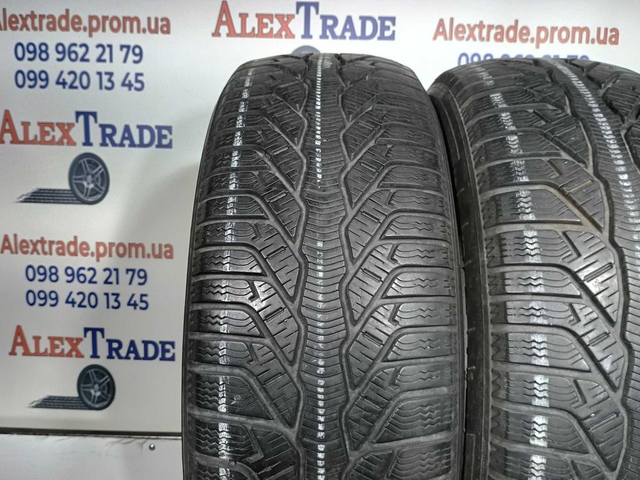 2 шт. 205/60 R16 Kleber Krisalp HP2 зимові шини б/у, 6 мм