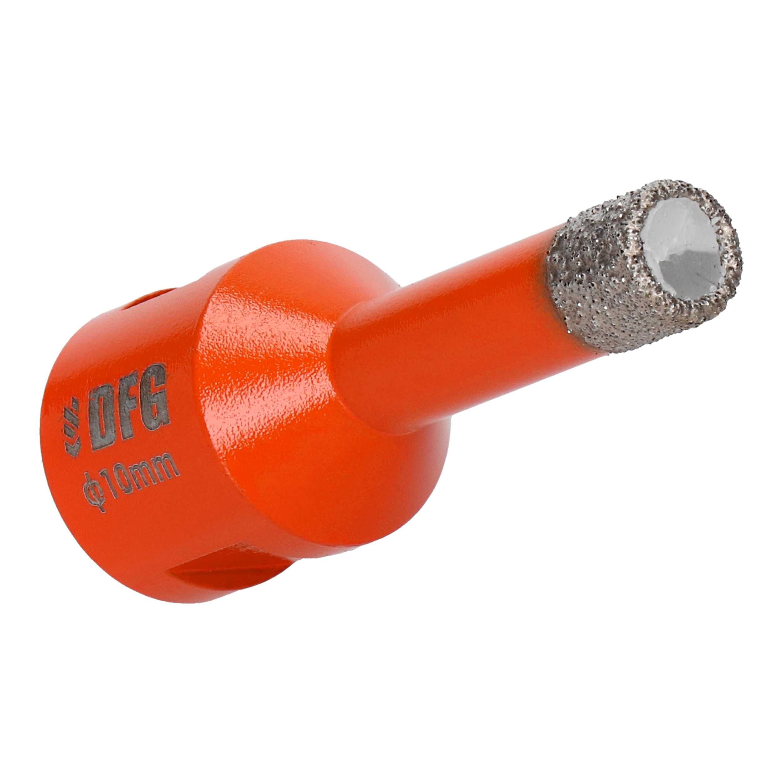 Zestaw 7 otwornic PREMIUM do gresu , kamienia + adapter HEX NOWE DFG