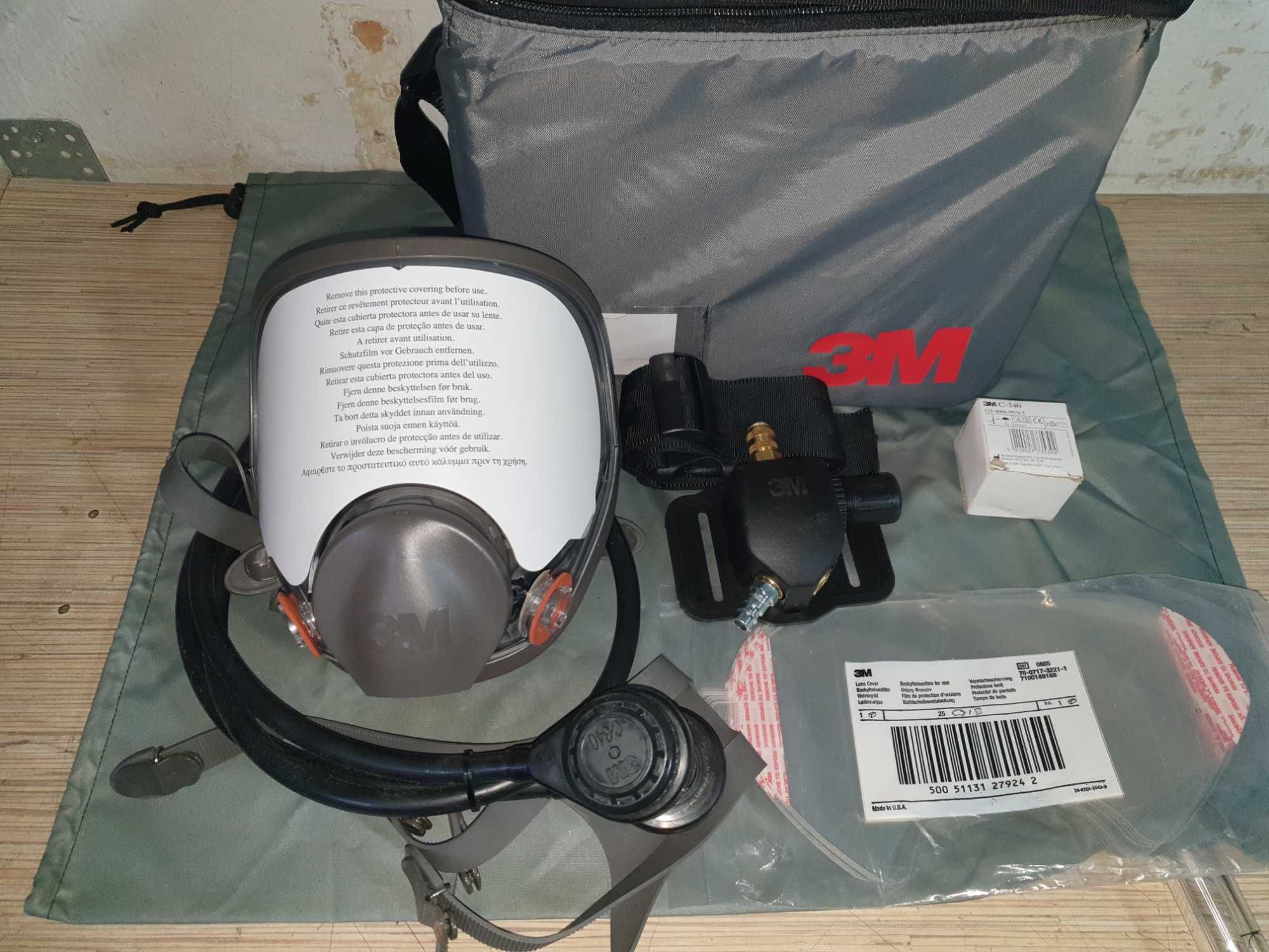 Maska 3m Z APARATEM Powietrza S-200   NOWA