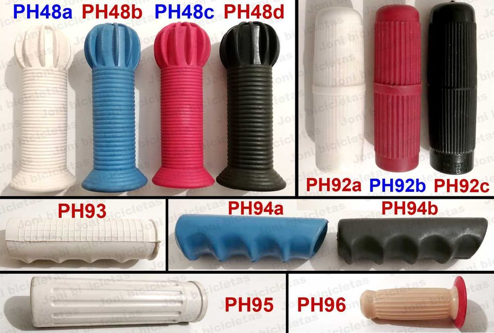 Punhos de guiador de bicicleta / mota