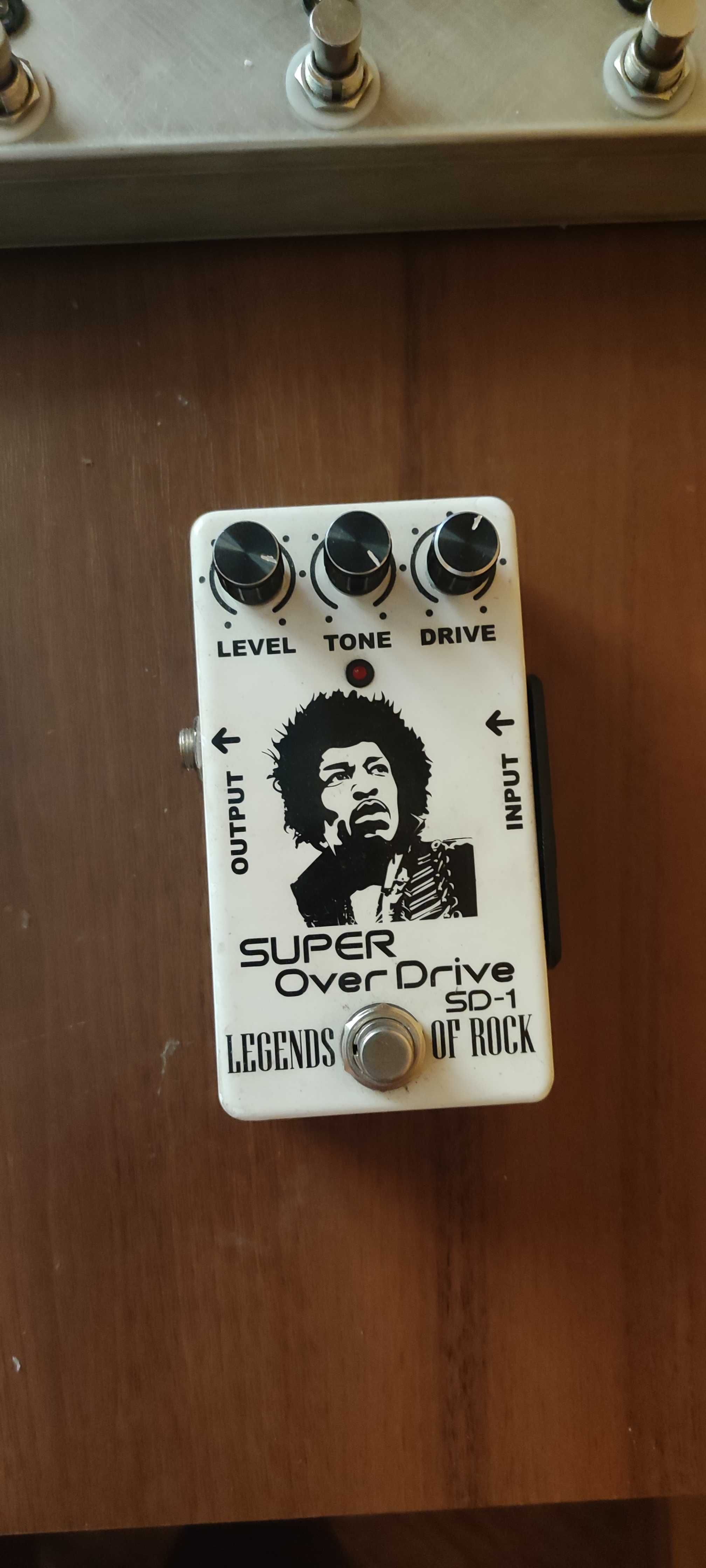 Super overdrive SD-1 Джими Хендрикса серии Legends of Rock