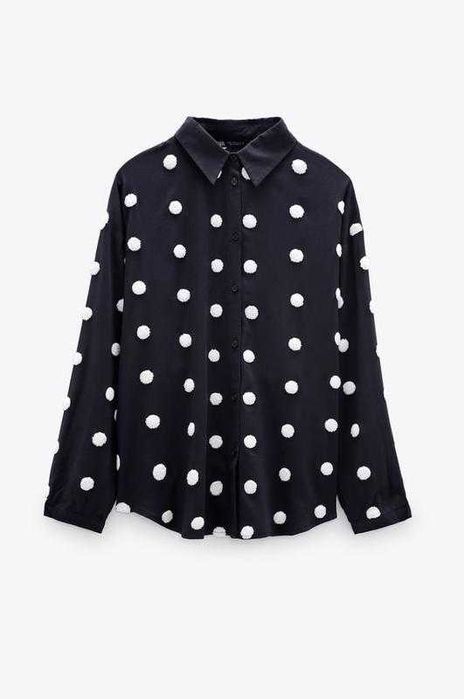Новая рубашка в горох Zara