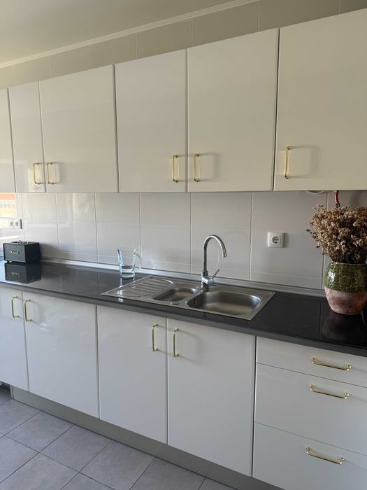 cozinha completa c/ placa + forno + eletrodomésticos