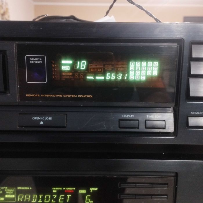 Amplituner ONKYO+CD+pilot