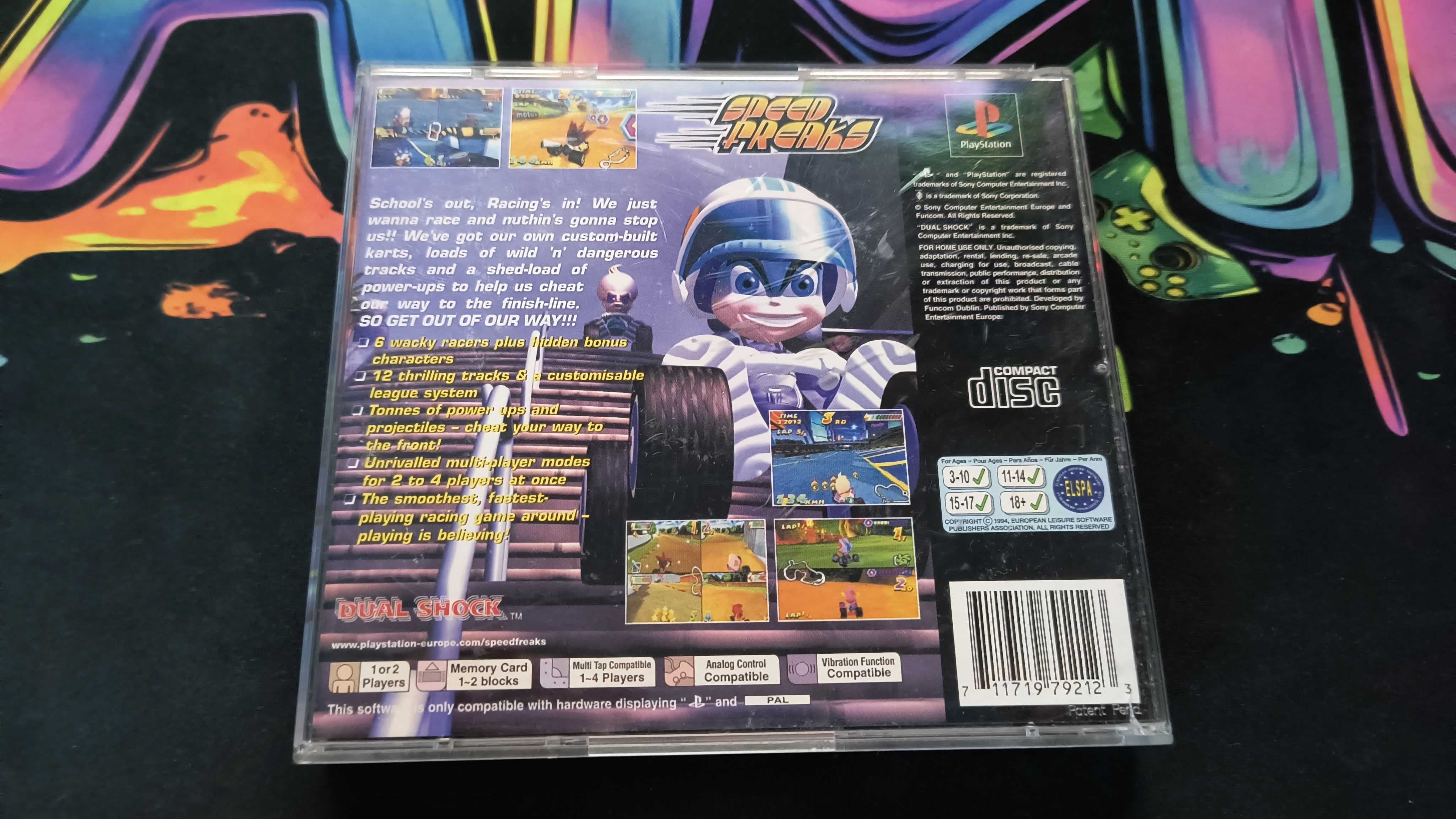 Speed Freaks PlayStation PSX PS1