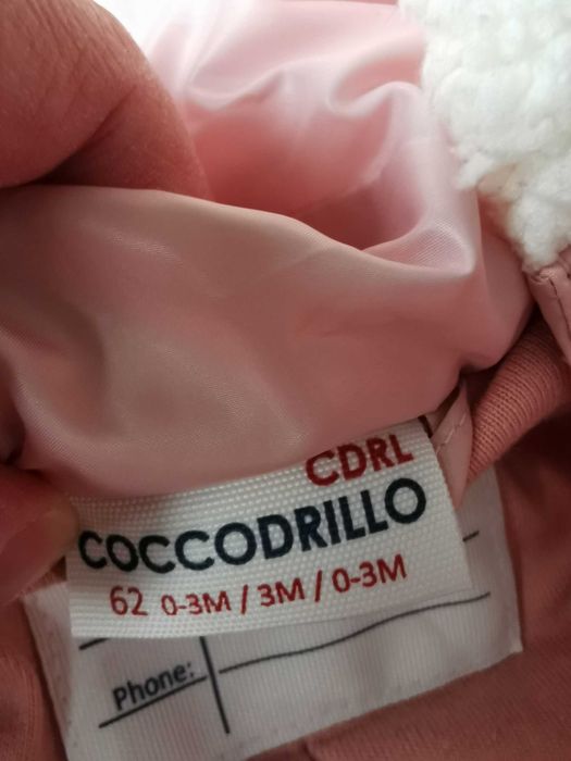 Kombinezon zimowy Coccodrillo, Rozmiar 62