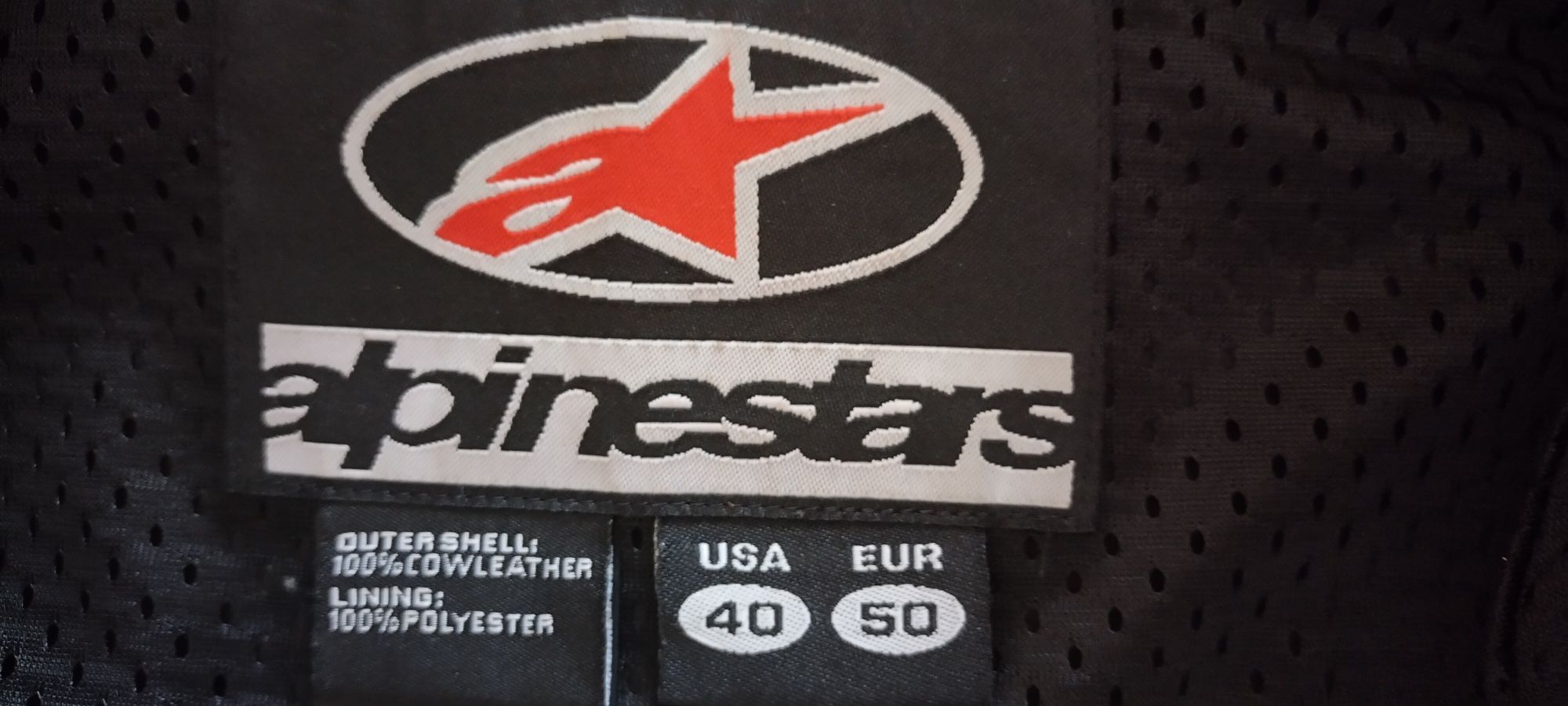 Blusão Alpinestars 100% pele tamanho 50