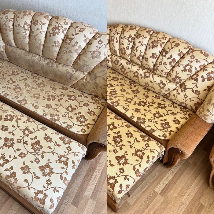 Професійна хімчистка мʼяких меблів Вараш. Диванів/стільців/матраців