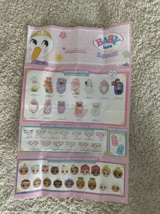 Baby Born Surprise 14 sztuk zestaw