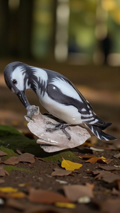 Figurka Bing & Grøndahl – Dzięcioł