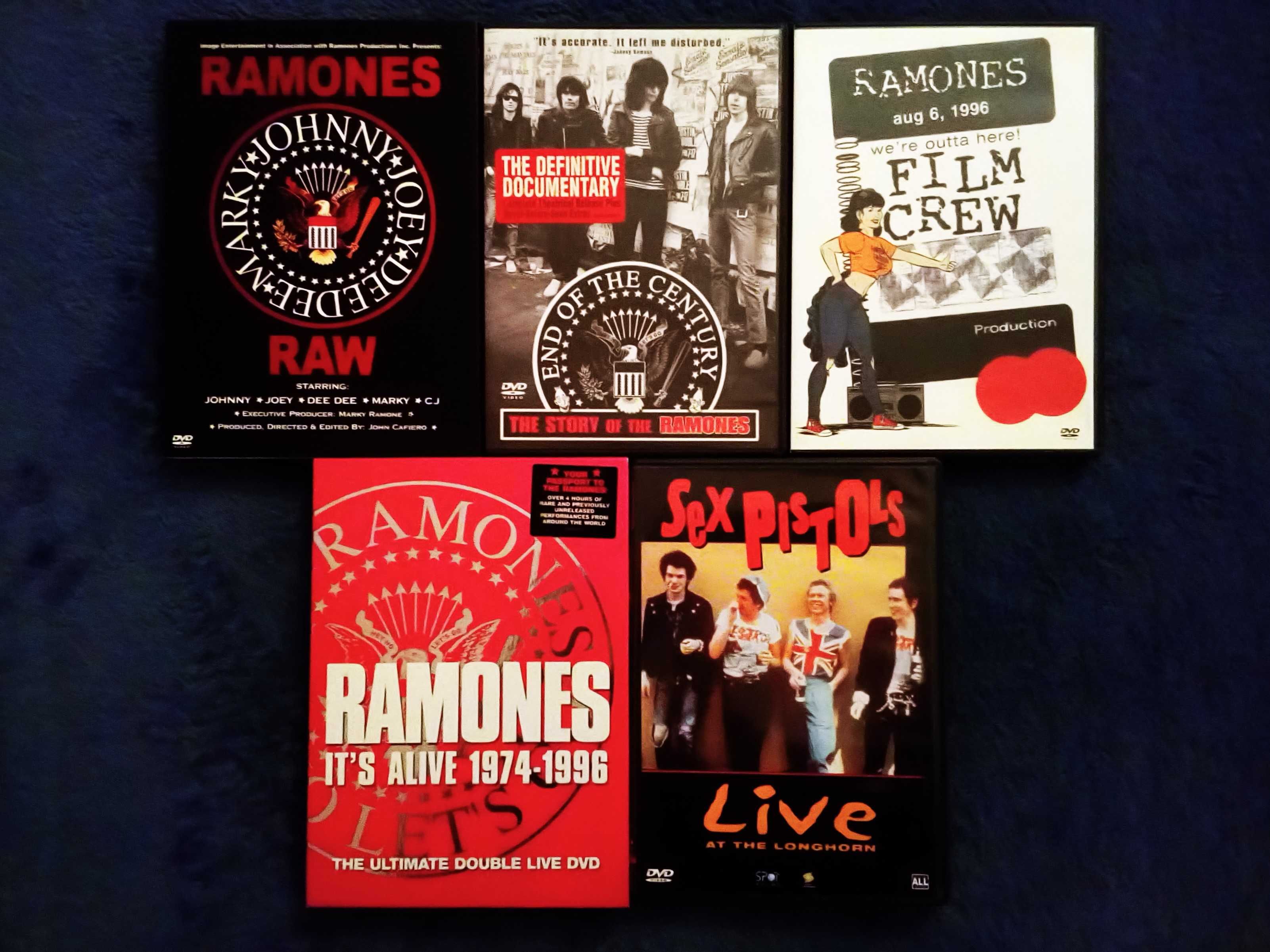 Ramones e Sex Pistols - DVD