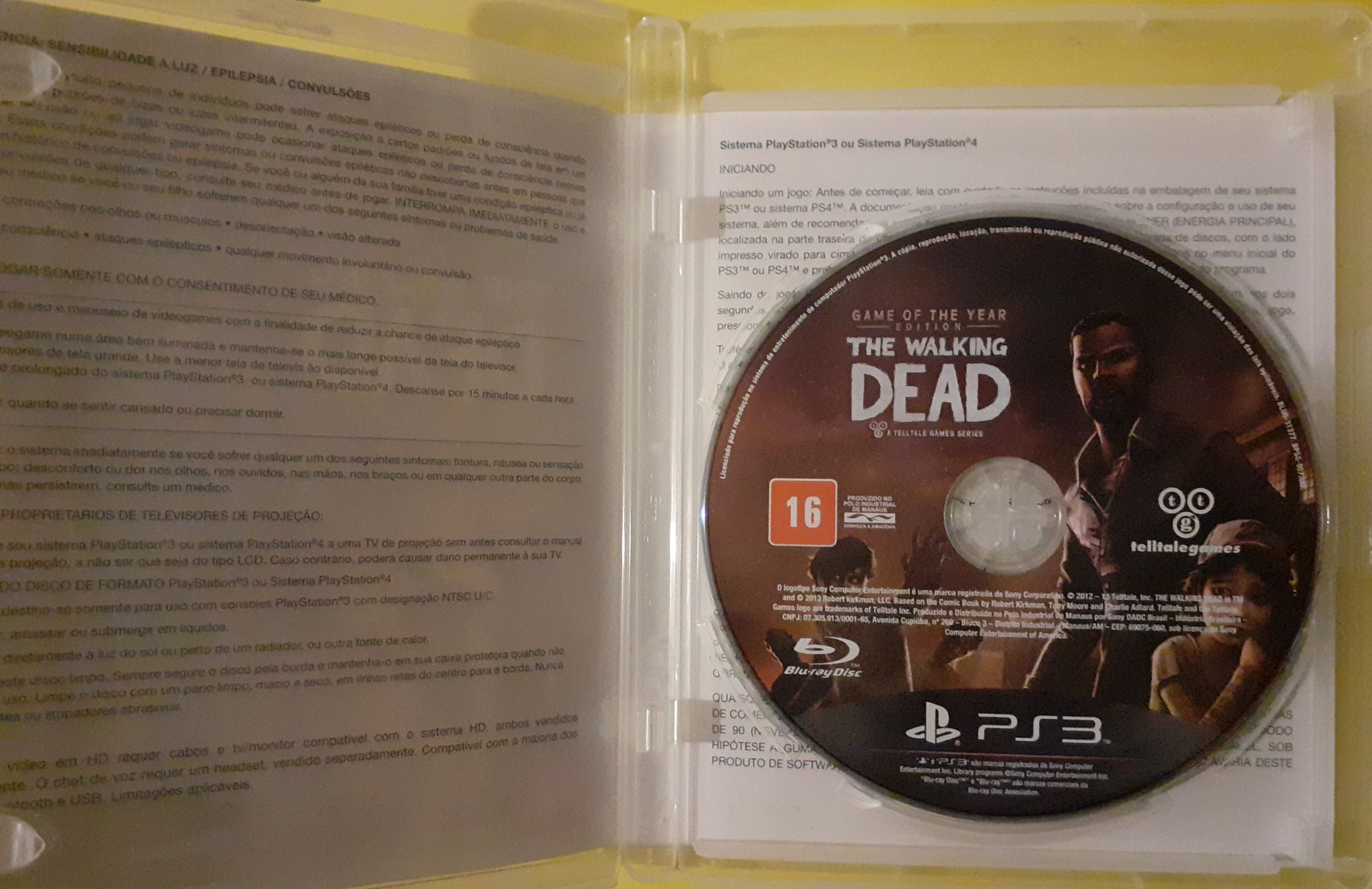 Jogo PS3 The Walking Dead