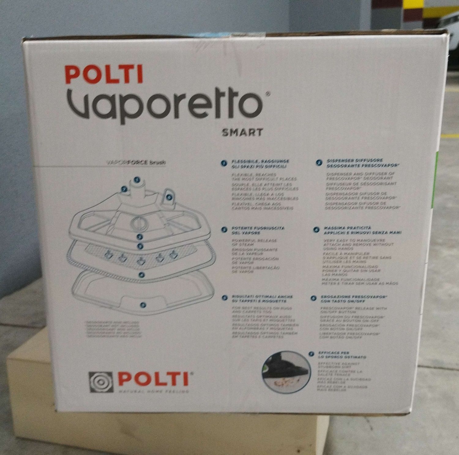 Vaporetto - Polti - NOVO NA CAIXA