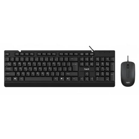 Комплект Клавіатура і Миша, Wired USB, Black