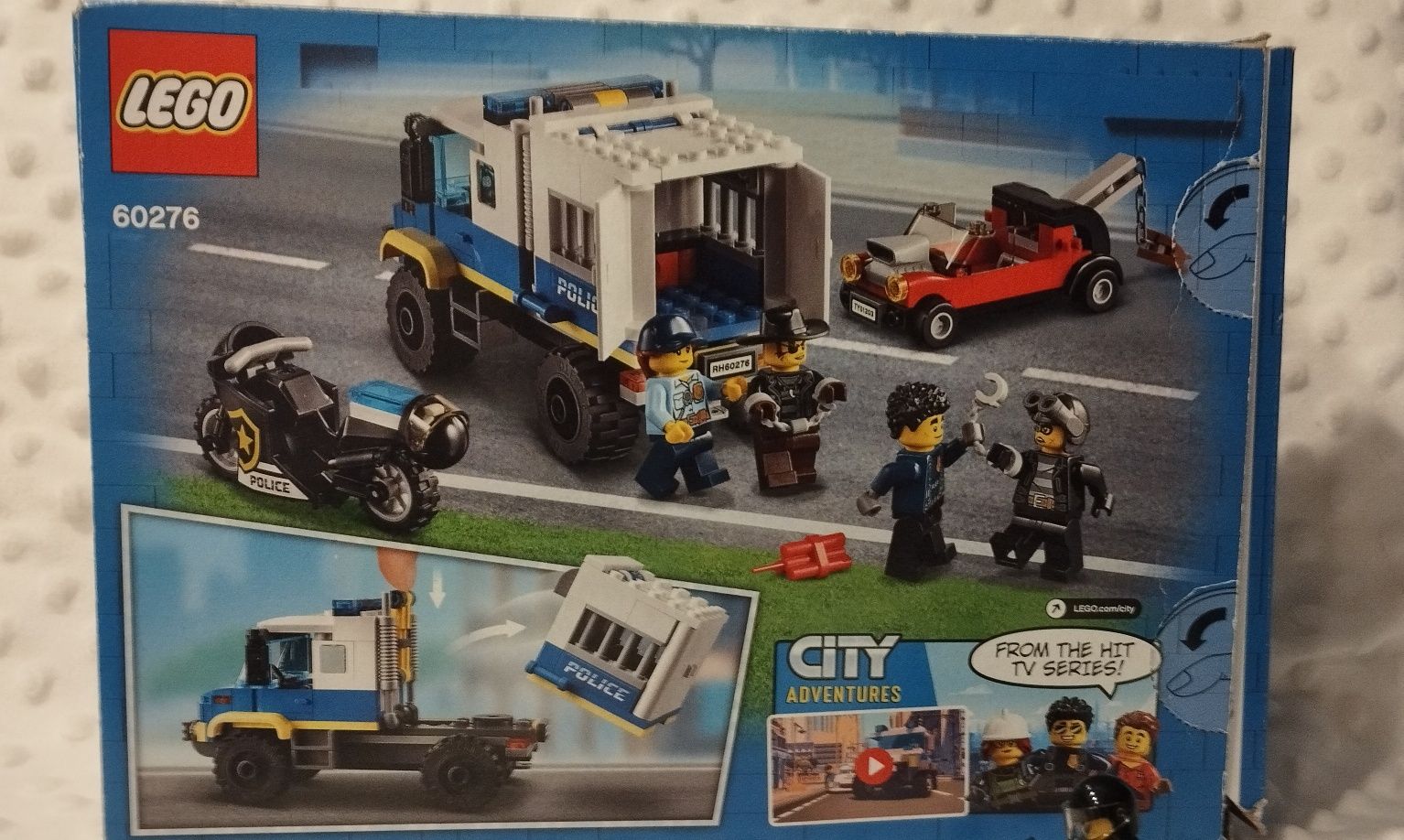 LEGO City 60276 Policyjny konwój więzienny-Stan idealny 100% kompletny