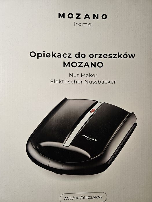 Opiekacz do orzeszków MOZANO Nur Maker czarny