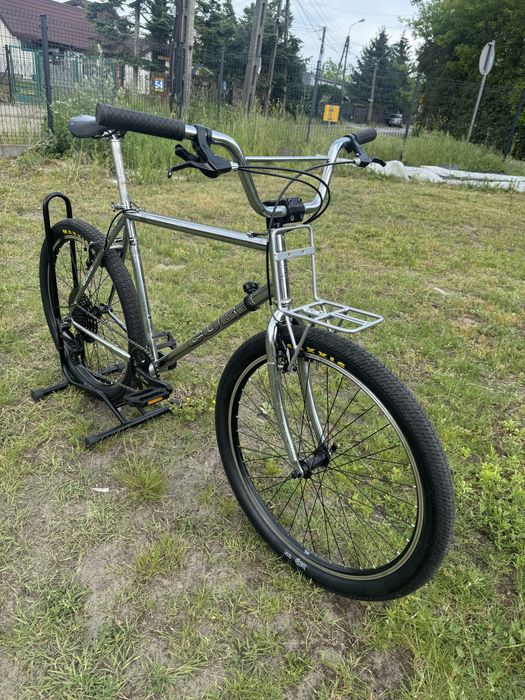 Stylowy rower custom na bazie Cube 1x12 retromtb ostateczna cena