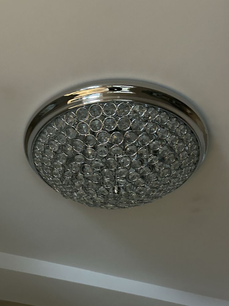 Komplet 2 lamp sufitowych przedpokój, łazienka